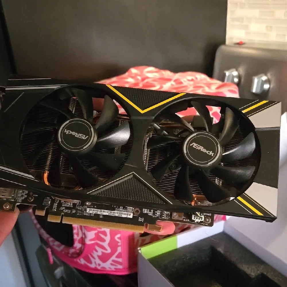 Graphics Card - Silver and Black